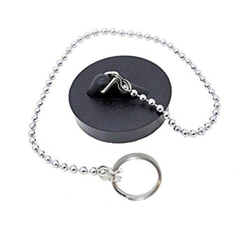 Set of 3 Rubber Plugs for Sinks, Washbasins and Bath Tubs