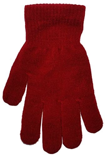 Unisex Magic Stretch Gloves Various Colours One Size Fits All (Red)
