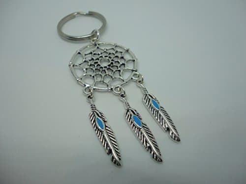 Dreamcatcher, Feather Bag Charm Keychain