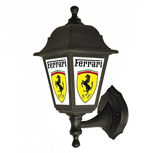 FERRARI Back lit Garage - Outside Wall Light - Lantern - Lamp - Sign Light