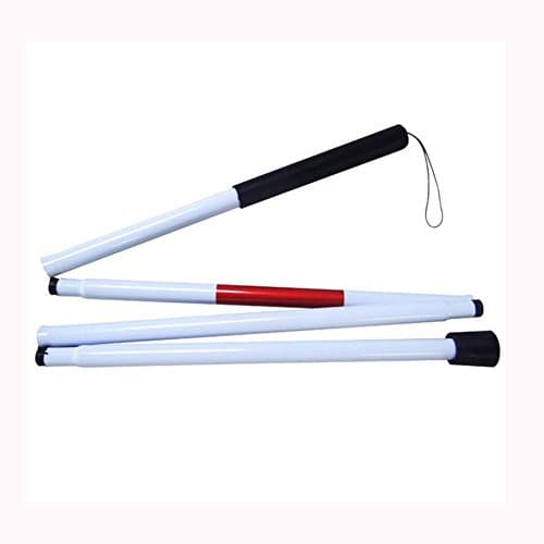 LPY-Folding Crutch Aluminum Alloy, Walking Sticks Suitable For Visually Impaired And Blind