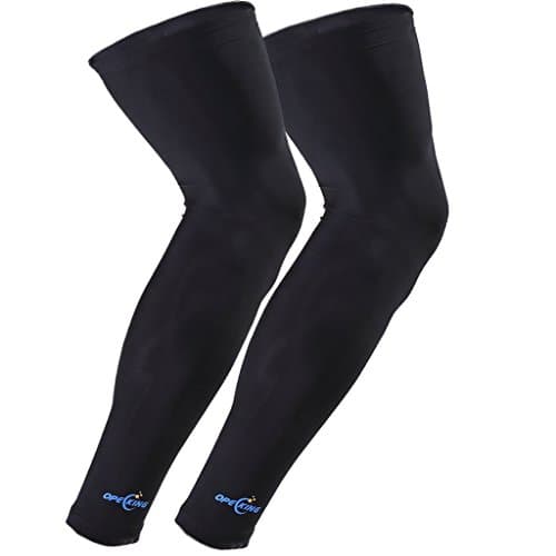 Leg Support Sleeve,Compression Calf Sleeve,Over Knee Shin Splints Sleeve,Leg Socks,Wicks Away Moisture for Running,Cycling,Basketball Men & Women,1 Pair - Medium