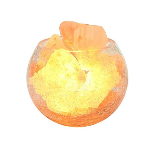 DENGJU Natural Himalayan Salt Table Lamp Ionic Rock ON OFF Switch Crystal Generate Negative Ions Salt Light ( Size : A )