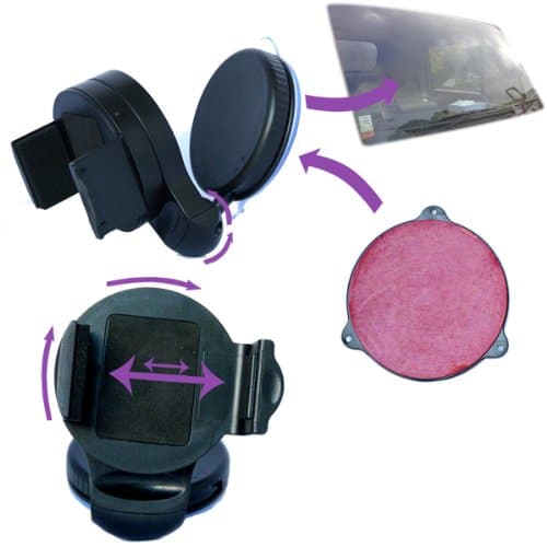 Phonedirectonline - Windscreen and dashboard Holder for sonyericson w595