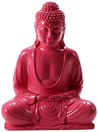 Pinks Boutique Buddha Resin Statue, Pink