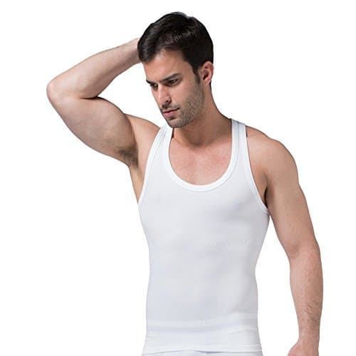 FitnessSun - Mens Quick Dry Tights Undershirt - Compression Base layer - Body Shaper Sports Muscle Tank Top