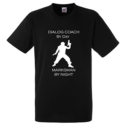 Dialog Coach By Day Marksman By Night Unique T Shirt Small