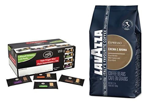 6 x Lavazza Crema E Aroma & 100 Bronte Biscuits