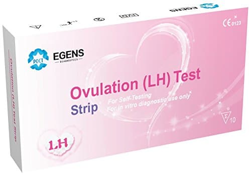 30 x Egens Fertility Ovulation Sticks - Testing Strips 20mIU 3mm LH Urine Test