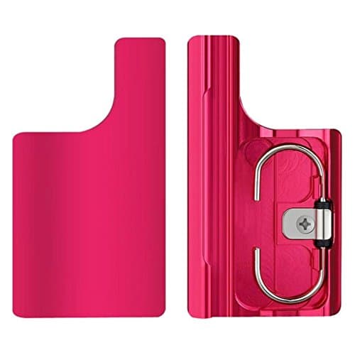 Obsyn Replacement CNC Aluminum Clip Lock Buckle Mount Rear Snap Latch for GoPro Hero 3+ 4 Standard Housing Case Red