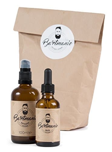 Deluxe Bartmanie Beard Care Kit, Gift Care Kit for Men