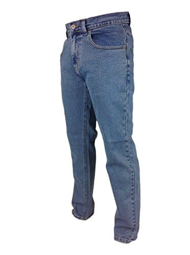 Mens New Extra STRETCH JEANS RV Soft Feel W 32- 56 Leg 27 29 31 Basic Regular Fit Pants Straight Bottoms Plain Casual Jeans Smart Every day wear Large Size Big Small Short Regular Long