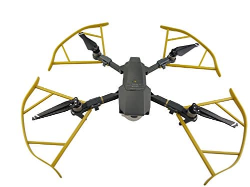 Aladdin Digital Replacement Prop Propeller Guards Protector Cover Bumpers / Landing Gear / Red, Yellow, Blue, Black ,White ,Multi-Color Optional For DJI Mavic Pro Drone Accessories (Yellow)