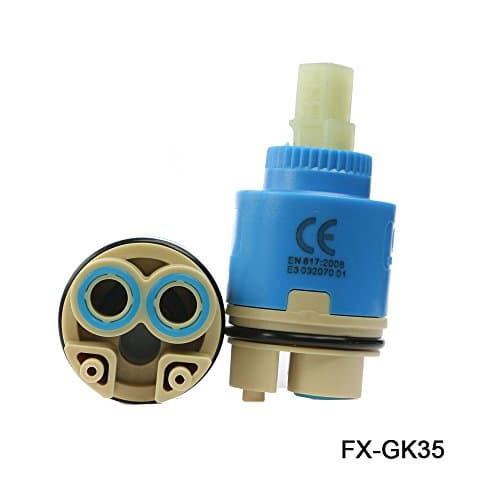 25mm 35mm 40mm Modern Kitchen Bathroom Basin Bath Sink Mixer Tap Ceramic Disc Cartridge Valves Repair Replacement Spares (35mm*gk35)