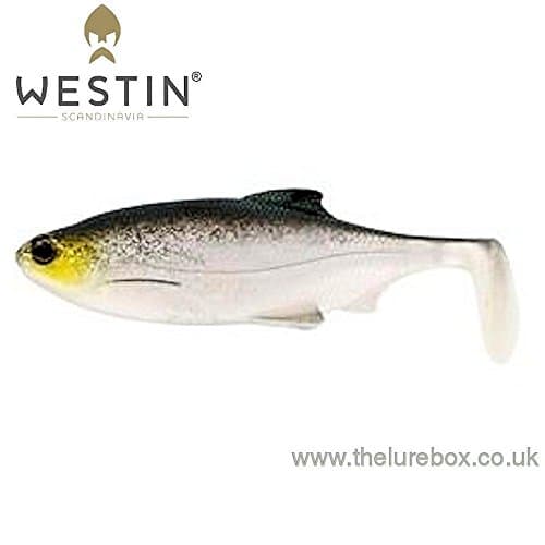 Westin14 cm Ricky The Roach Shadtail Rubber Fish 42 g Colour: Headlight