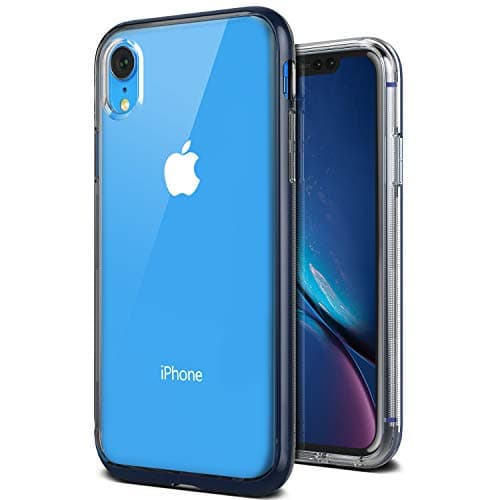VRS Design Case for Apple iPhone XR (6.1" Inch) Crystal Bumper Deep Sea Blue Color