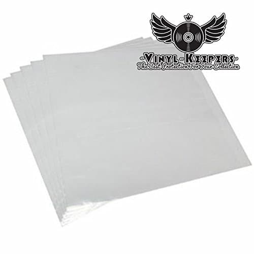 50 x 10" Anti Static 450g Vinyl Keepers Polythene Record Sleeves