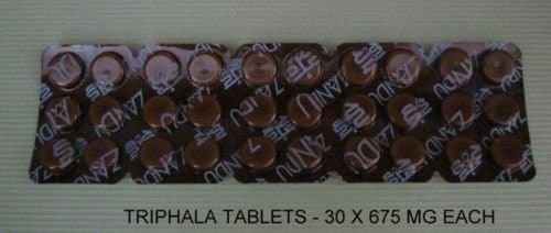 Empireitems Triphala Tablets 30 X 675 Mg Immunity Digestion