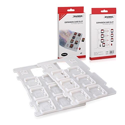 Nintendo Switch Game Card Storage Holders - Store up to 14 Games and 4 Micro SD Cards