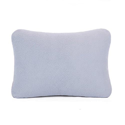LPY-Extended reach lumbar support pillow by Cush Comfort - Ergonomic back cushion to alleviate back pain - Orthopedic chair or seat support in office, home, or car , gray