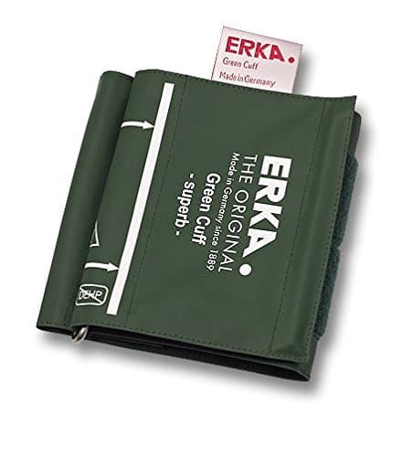 ERKA 025.40893 GREEN CUFF Superb D-Ring for Single Tube, Size 4, Grey