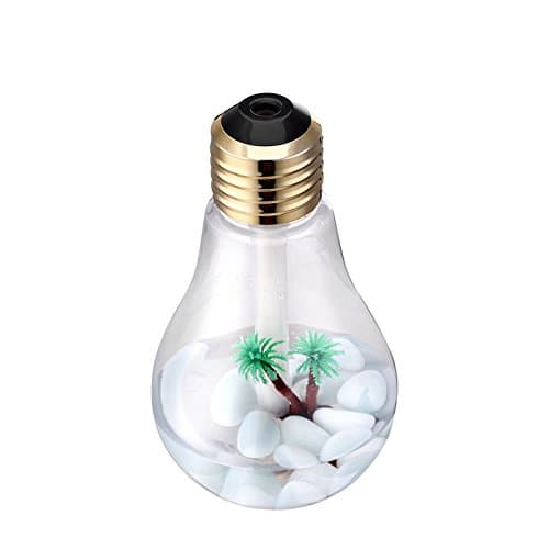 Genghuihui Light Bulb Usb Humidifier Office Air Nebulizer Mute Desktop Humidifier,02