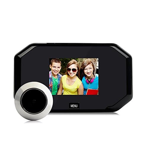 Intelligent Electronic cat's eye Security door mirror Visual doorbell,200W pixels, 3 inches