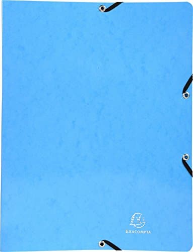 Exacompta Iderama Ring Binder, A4, 4 O-Rings, 20 mm spine - Light Blue