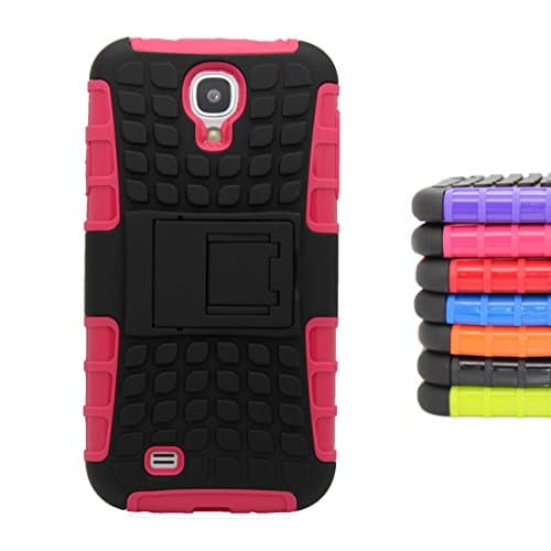 Heavy Duty Shock Proof Case With Stand Survivor Hard Cover [ For Samsung Galaxy S6 Edge PLUS / Note 5 Edge G928 , PINK ]