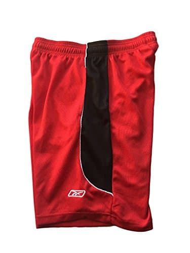 Reebok Men's Two-toned Performance Basketball Gym Mesh Shorts (X-Large, Red)