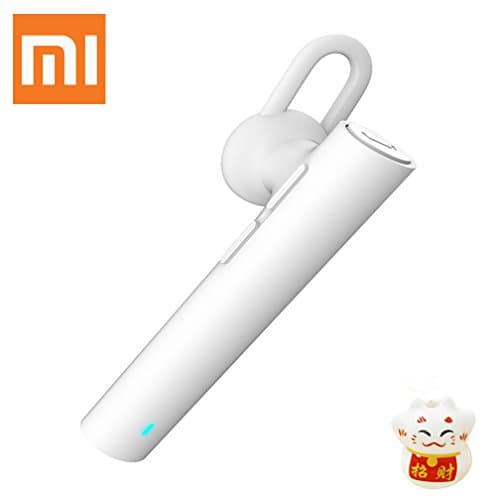 XIAOMI Bluetooth Headset, Bluetooth 4.1 Handsfree Headset Bluetooth Headset, Bluetooth Headsets for Smartphones Youth version (white)