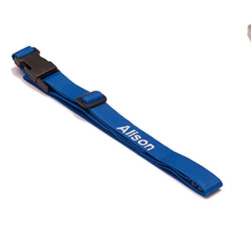 Personalised StrapsPersonalised Luggage Strap for Suitcases 1.5m (blue)