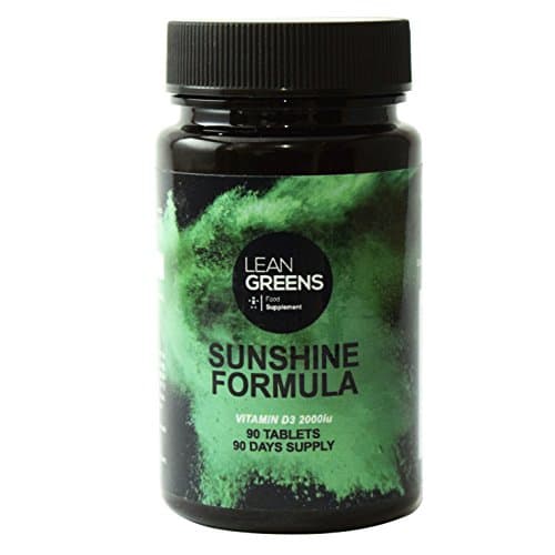 Vitamin D3 2000IU - Sunshine Formula by Lean Greens - epic for winter health