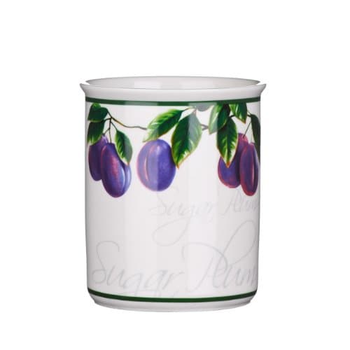 Kitchen Tools Utensil Jar Holder Caddy Tidy Organiser Storage Canister, Sugar Plum Design Bone China