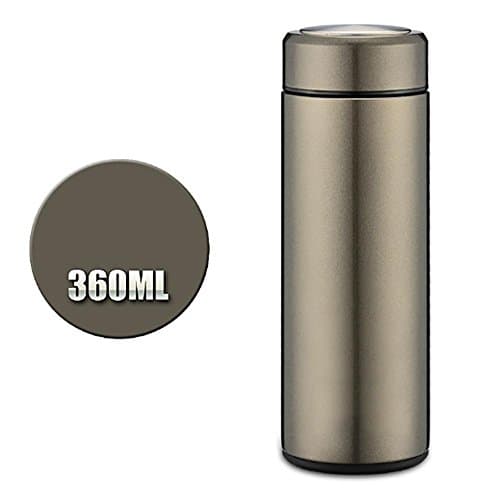 High-end gift cup double insulated water bottle 304 stainless steel warm water cup Men's mouth cup insulation 12 hours office cup 360ml