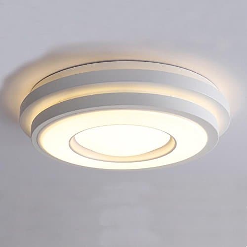 32W LED Ceiling Light Modern Round for Living Room Diningroom Kitchen Bedroom Iron Acrylic Lighting Lamp D53cm * H12cm