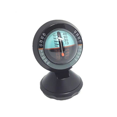 BAITER Angle Slope Level Meter Finder Tool Gradient Balancer Car Vehicle Inclinometer Outdoor Car Slope Instrument Vehicle Compass Measuring Inclination Fishing Tackle Kit