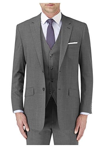 SKOPES Wool Rich Darwin Grey Suit Jacket in Size 34 To 62, S/R/L