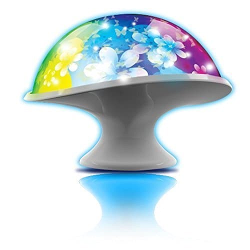 Dumel Moonlight Mushroom Multicolored Table Desk Lamp Night Light Kids Bedroom