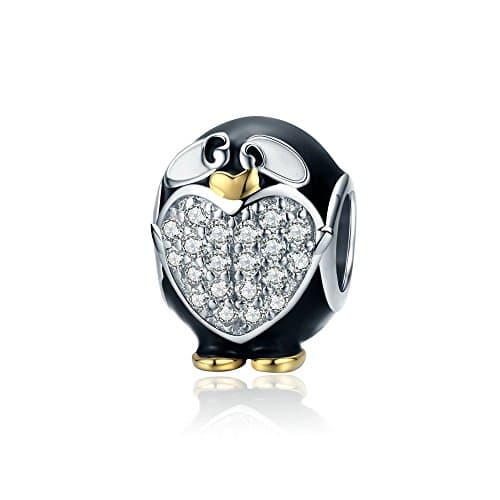 Mijn bedels Sterling silver charm Penguin