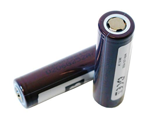 Enercig EC-HG2 Battery 2x 3.6 V Lithium Ion Unprotected Cell Format 18650 3,000 mAh, 20 A Flat Plus Pin