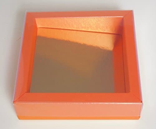 Chocolate Box 120 x 120 x 30 mm Orange, 16]