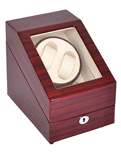 HJMTRY Automatic Luxury Watch Winder 2 + 3 Mechanical Chain Box Double Turn Wood Grain Mechanical Watch Box