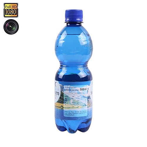 Spy Camera Bottle Hidden 1080P Camcorder , Prweyn® HD Mini DV Camera Portable Drinking Water Bottle Video Recorder Mini DVR Camcorder with Audio Function