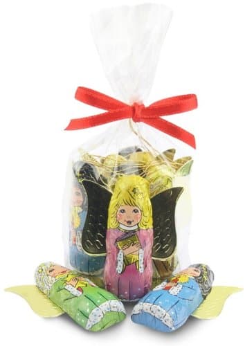 Angels chocolate tree decorations - Bulk box of 80