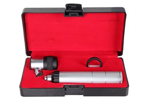 Dermatoscope SET in Leather Casing-Diagnostic Instrument by fa surgical