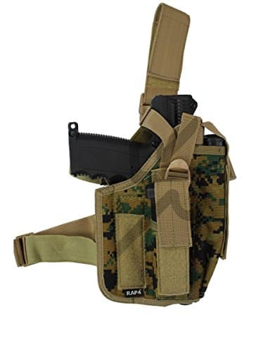 Drop Leg Gun Holster - Right Hand - Large