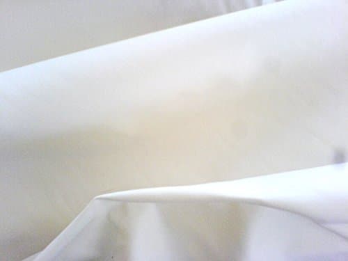 Plain White 100% Cotton Fabric 150cm Wide per metre - Freepost