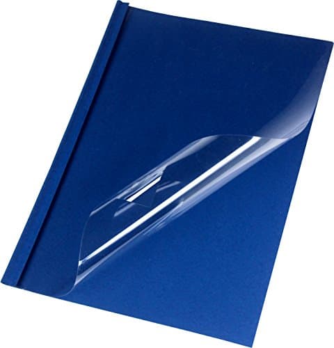 LMG LMG Bmdlm Dbl R8 Premium Thermal Binding Covers Leather Structure with Matt Front, 8 mm Pack of 50