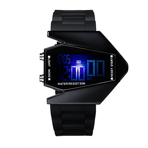 Students' Personality/waterproof/LED/Alarm clock electronic form/Children combat aircraft table-large 3